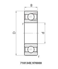 710134У Подшипники #2