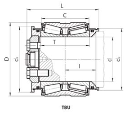 БРЕНКО TBU 130/1 Подшипники #2